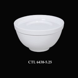 CTBL 6438-5.25 Bộ Tô tròn và nắp 5,25 inch (white) - ET