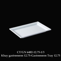 CT/GN6402-12.75-1/3 Khay 12.75 (Trắng Trơn) - ET