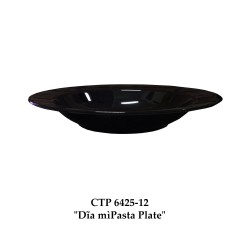 CTP6425-12 Dĩa Pasta Nông 12 (Đen) -  ET