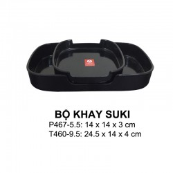 P467-5.5 Khay Suki (Đen) - SPW