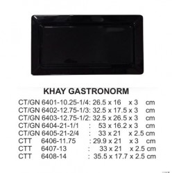 CT/GN6401-10.25-1/4 Khay 10.25 (Đen) -  ET