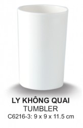 Cv6216-3 Ly Cao 3 (Trắng Trơn) - Spw